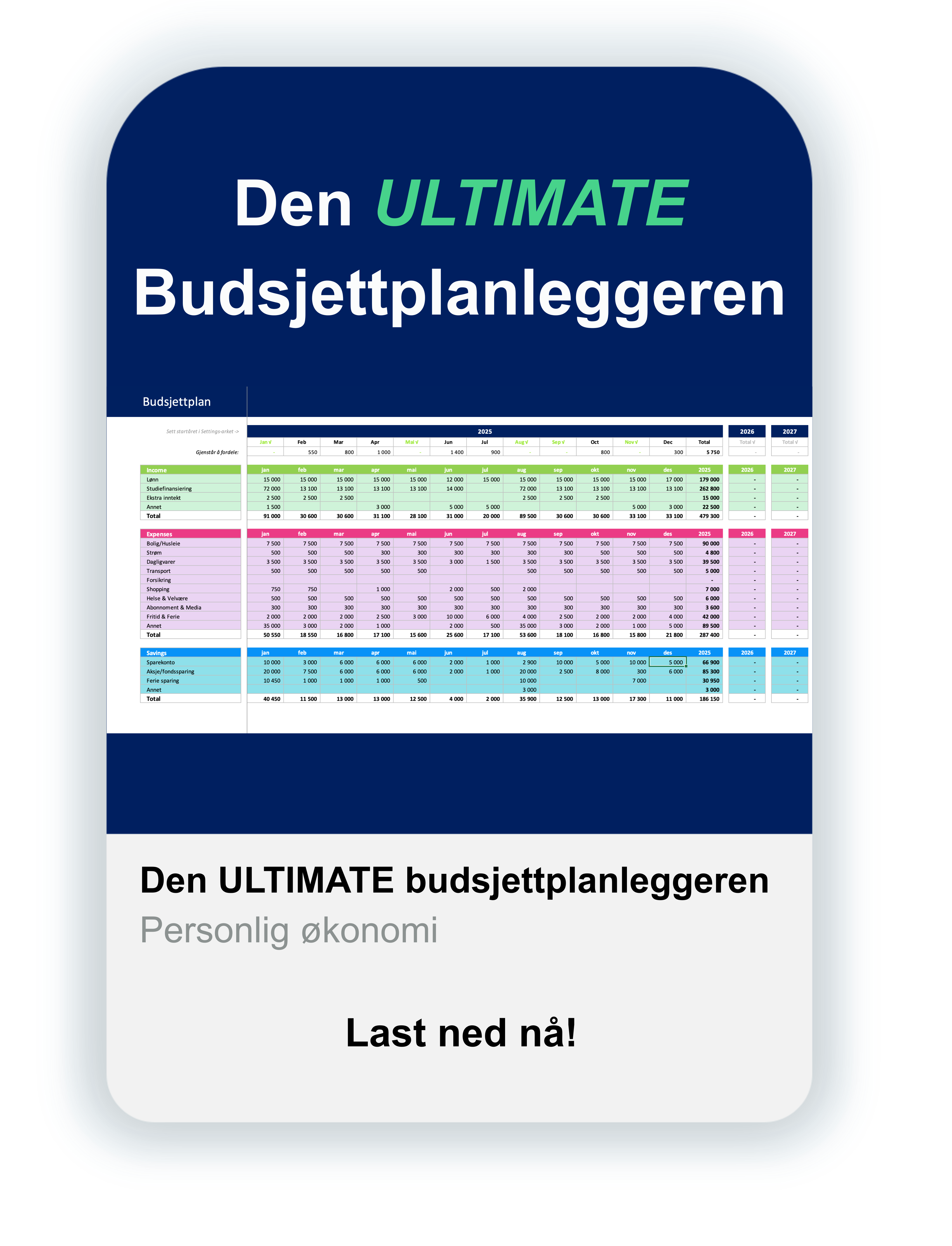 Budsjettplanleggeren